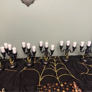 Halloween candle decor. Price is for all 6.